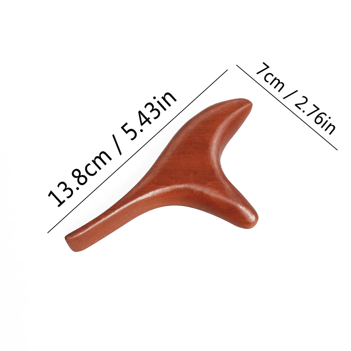 Wooden Massage Set Triangular Swallow Gua Sha Board Periocular Periocular Meridian Unblocking Foot Massager Foot Care Tools